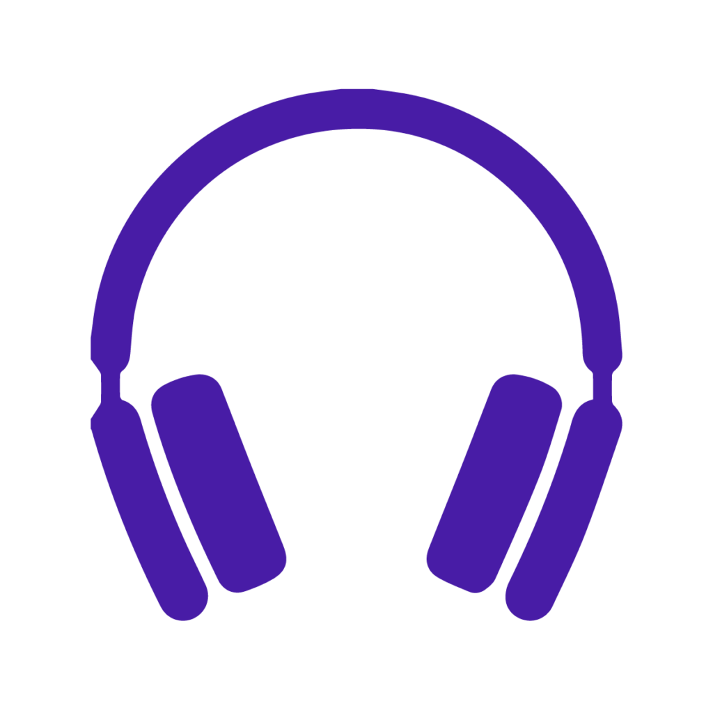 Listen-Headphones - Purple@4x